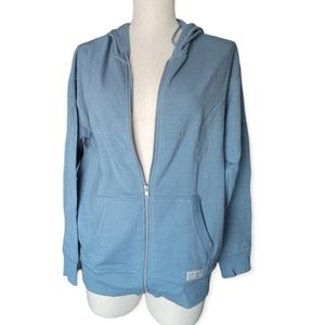 Eddie Bauer Women's Cozy Camp Full Zip Hoodie S Blue